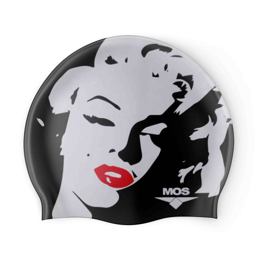 Marilyn Monroe Pop Art-Swimming Cap