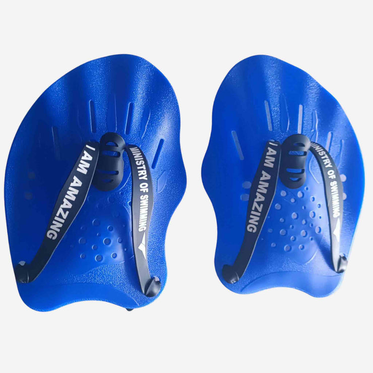 Ministry Of Swimming Technique Hand Paddles - Blue