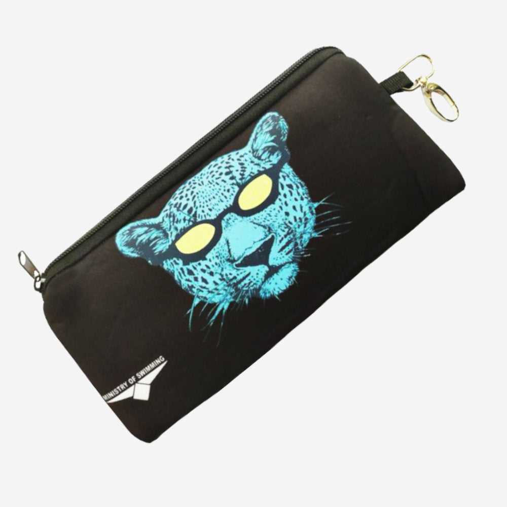 funky goggle case MOS Racing Tiger Goggle Case/Pouch – Ministry Of Swimming