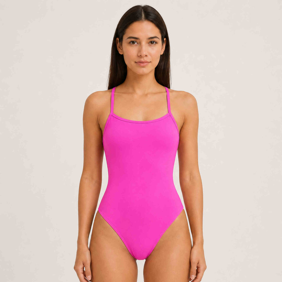 Aero back One Piece - Electric Magenta