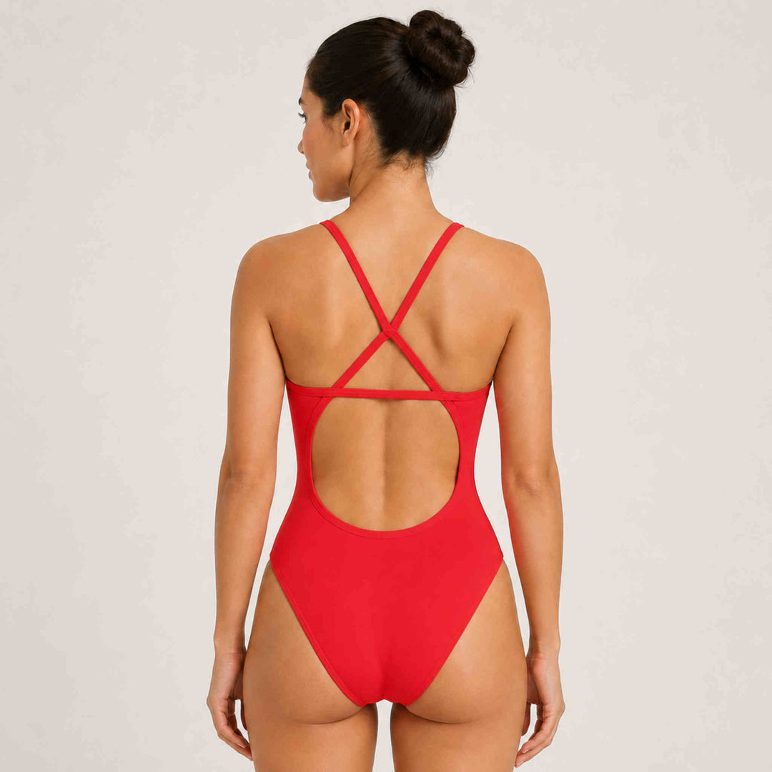 Aero back One Piece - Flame Red