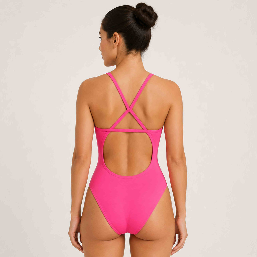 Aero back One Piece - Neon Pink