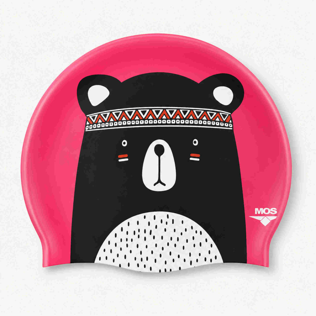 Bear -Swimming Cap