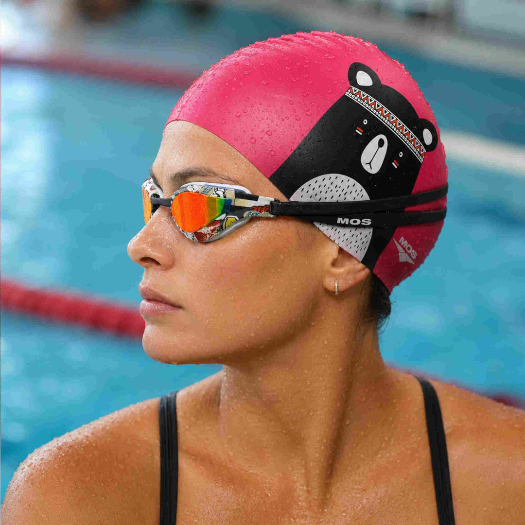 Bear -Swimming Cap