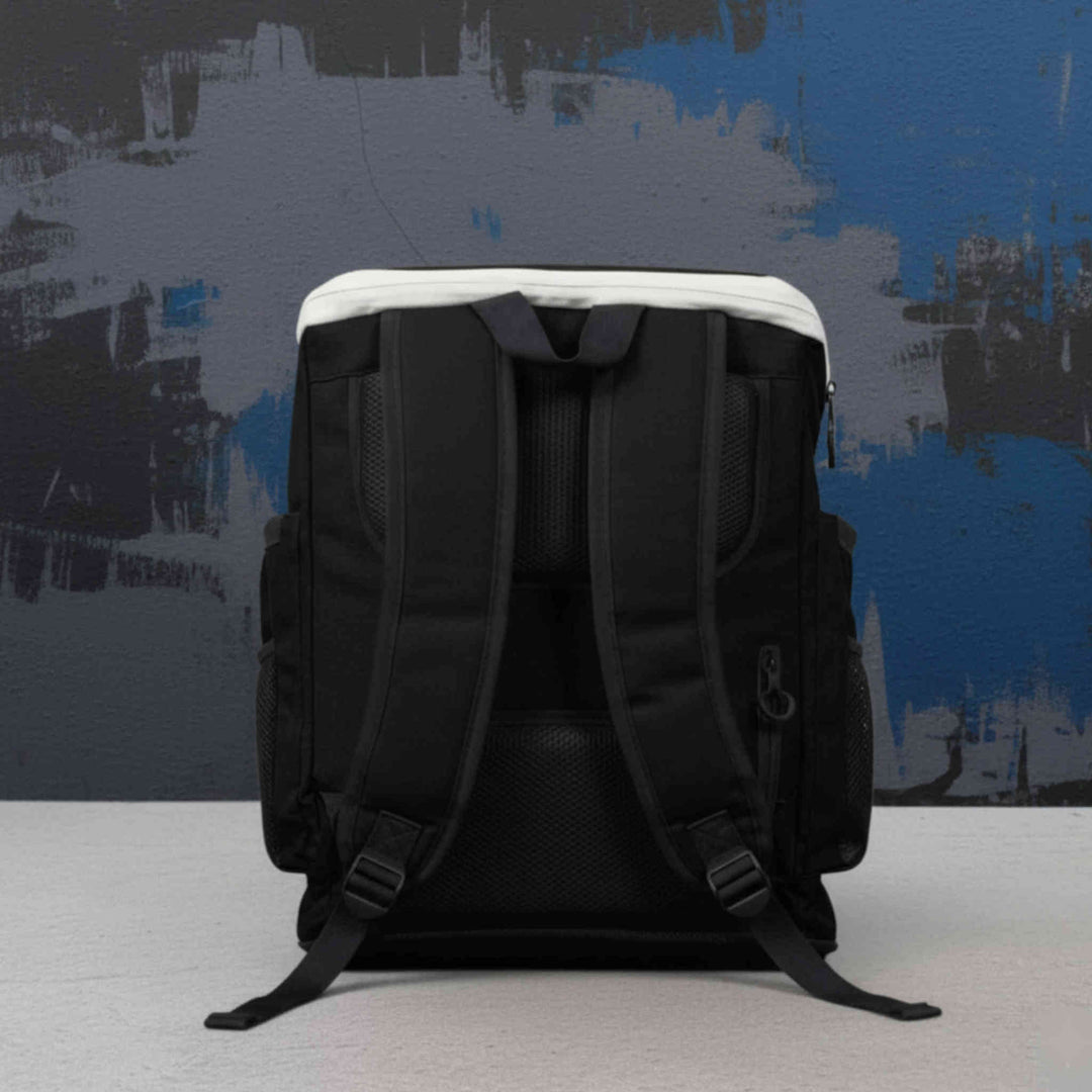 Ministry Of Swimming MX40L Team Master Backpack - Black -White Swim Bag