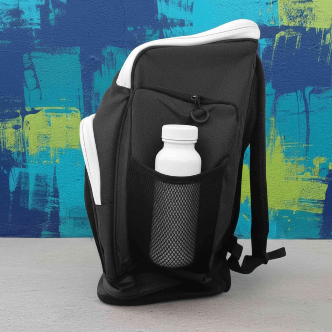 Ministry Of Swimming MX40L Team Master Backpack - Black -White Swim Bag