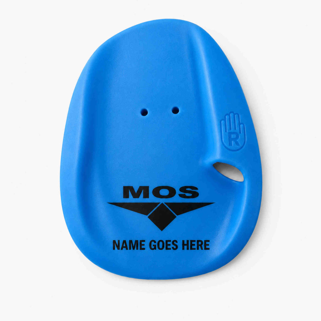 MOS Agility Paddles - Blue Medium Personalised with name