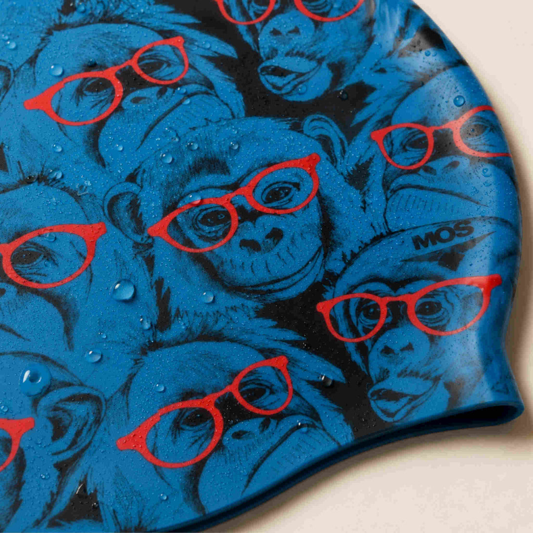 Monkey Friends -Swimming Cap