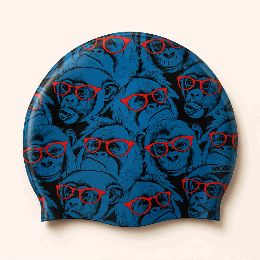Monkey Friends -Swimming Cap