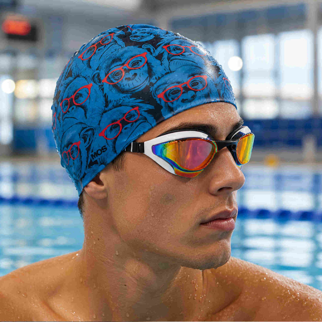Monkey Friends -Swimming Cap