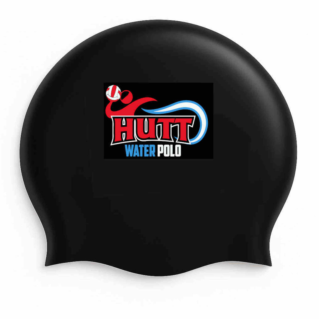 Reversible Black and White Cap Hutt Water Polo