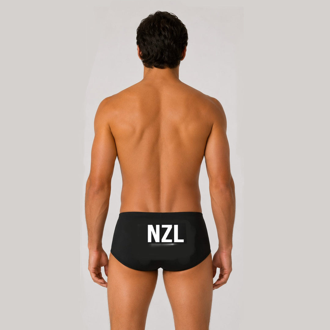 New Zealand Frozen Ferns Men’s Team Trunks – Black