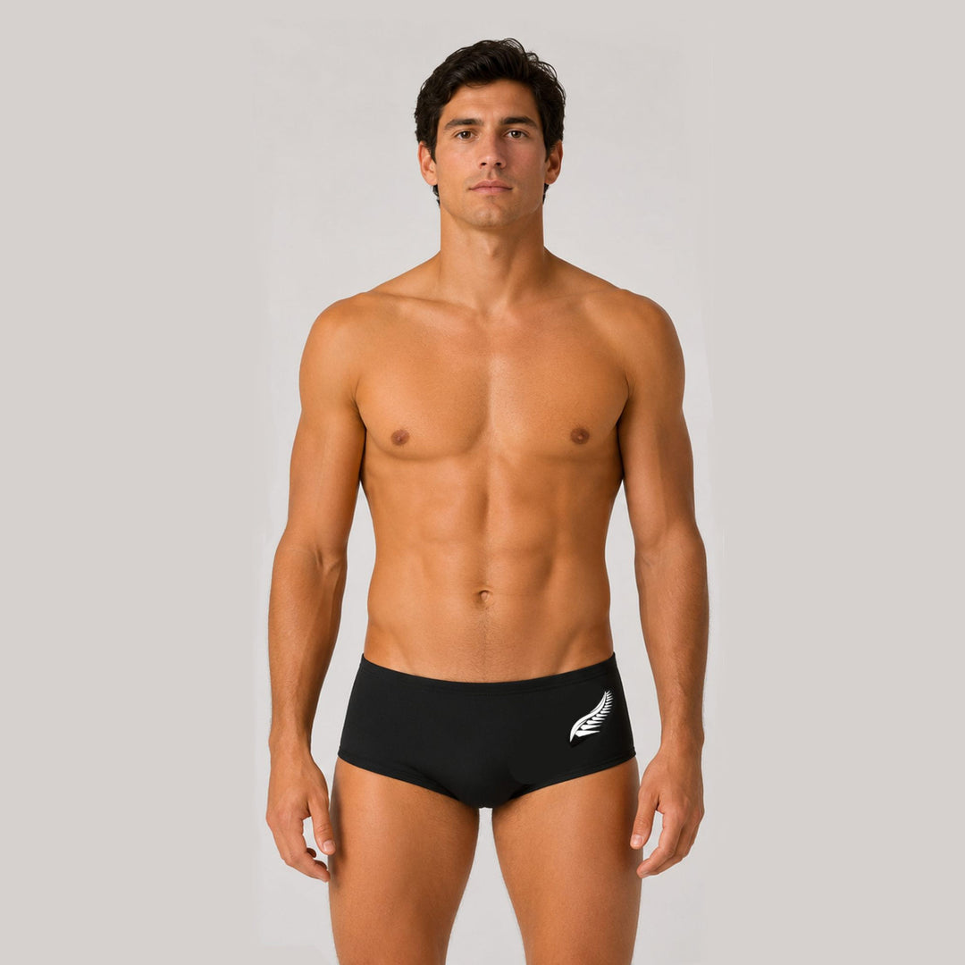 New Zealand Frozen Ferns Men’s Team Trunks – Black