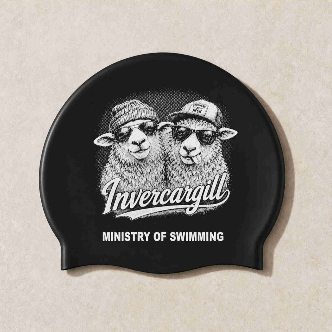 Personalised Swim Cap – Custom Design Invercargill Cap