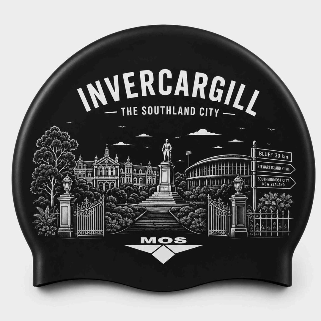 Invercargill – The Southland City Swim Cap- Limited Run NZ Series — Made to Order
