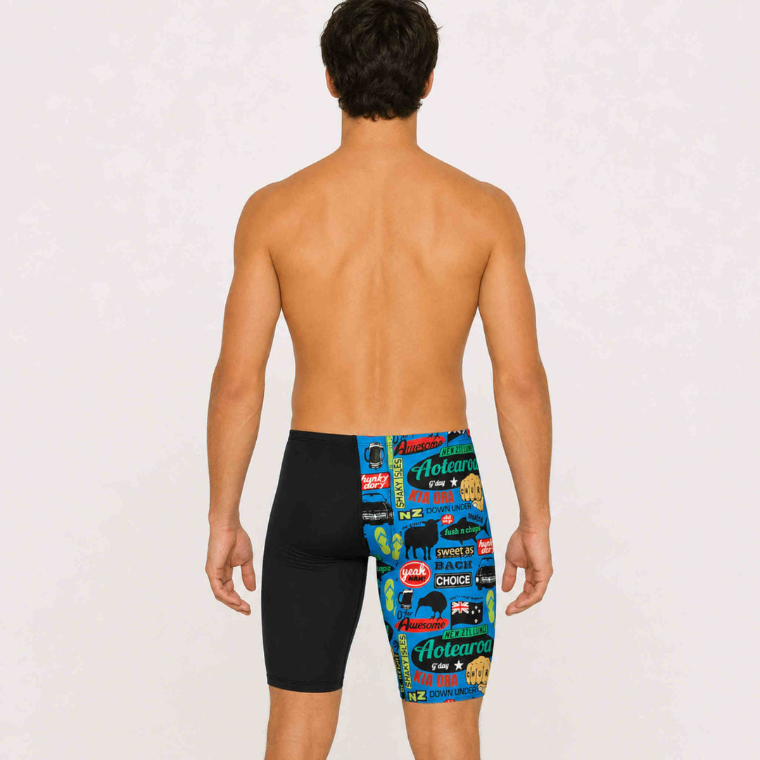 Kiwiana Blue Training Jammers