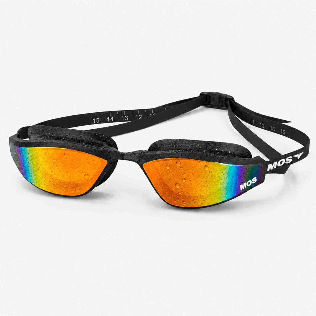 MX 1 Racing Goggle Rainbow Gold