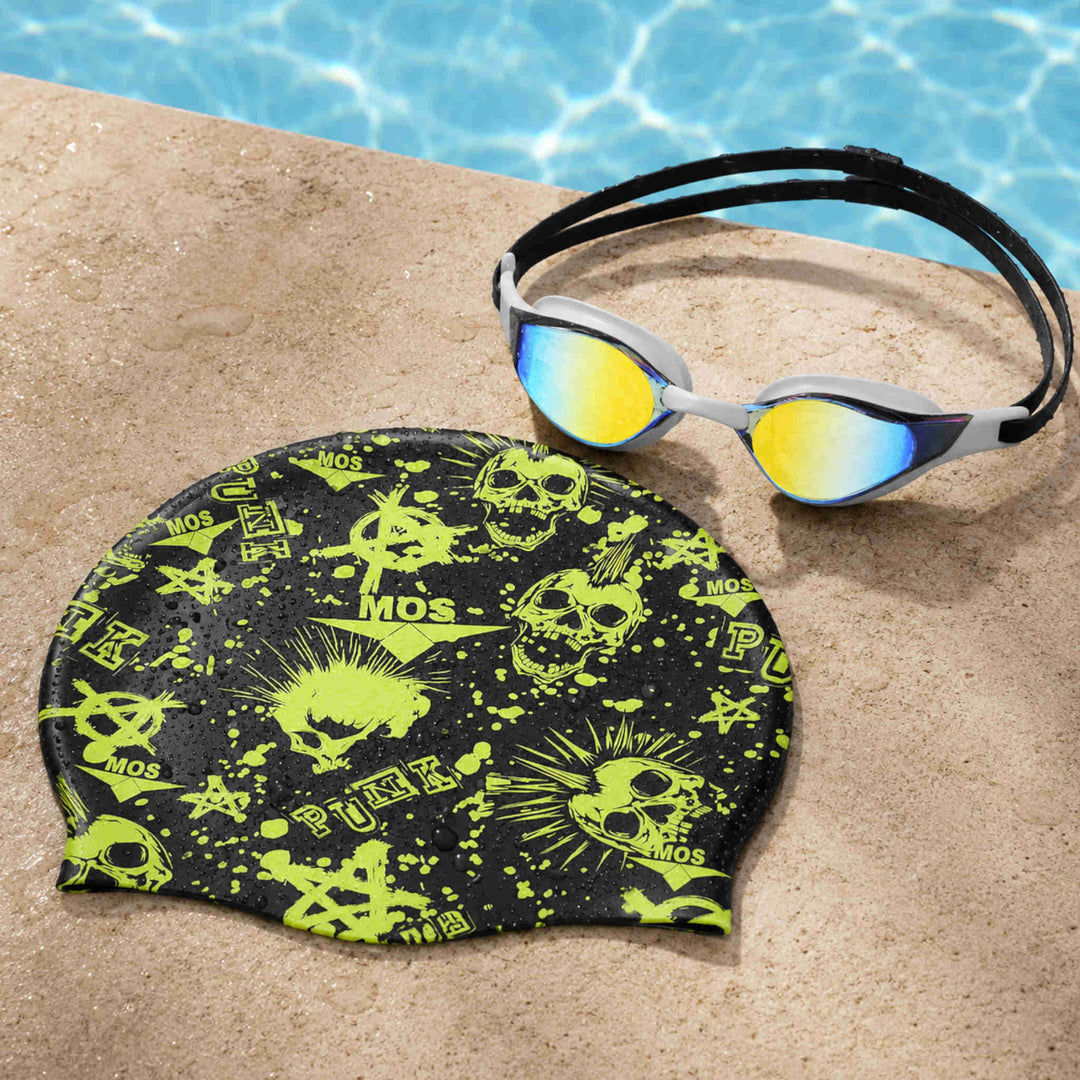 Punk-Swimming Cap