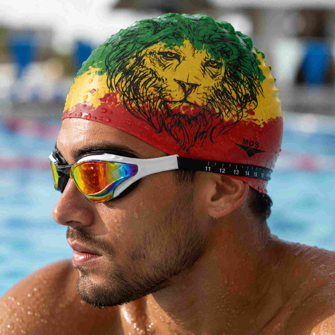 Lion -Swimming Cap