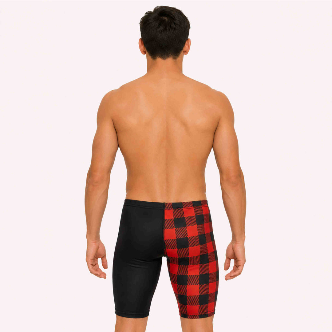 Red Plaid Training Jammers