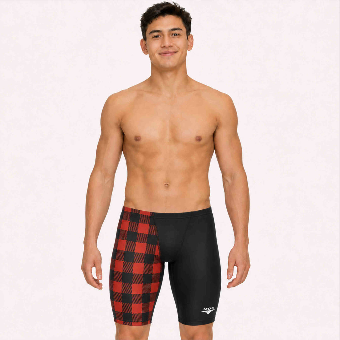 Red Plaid Training Jammers