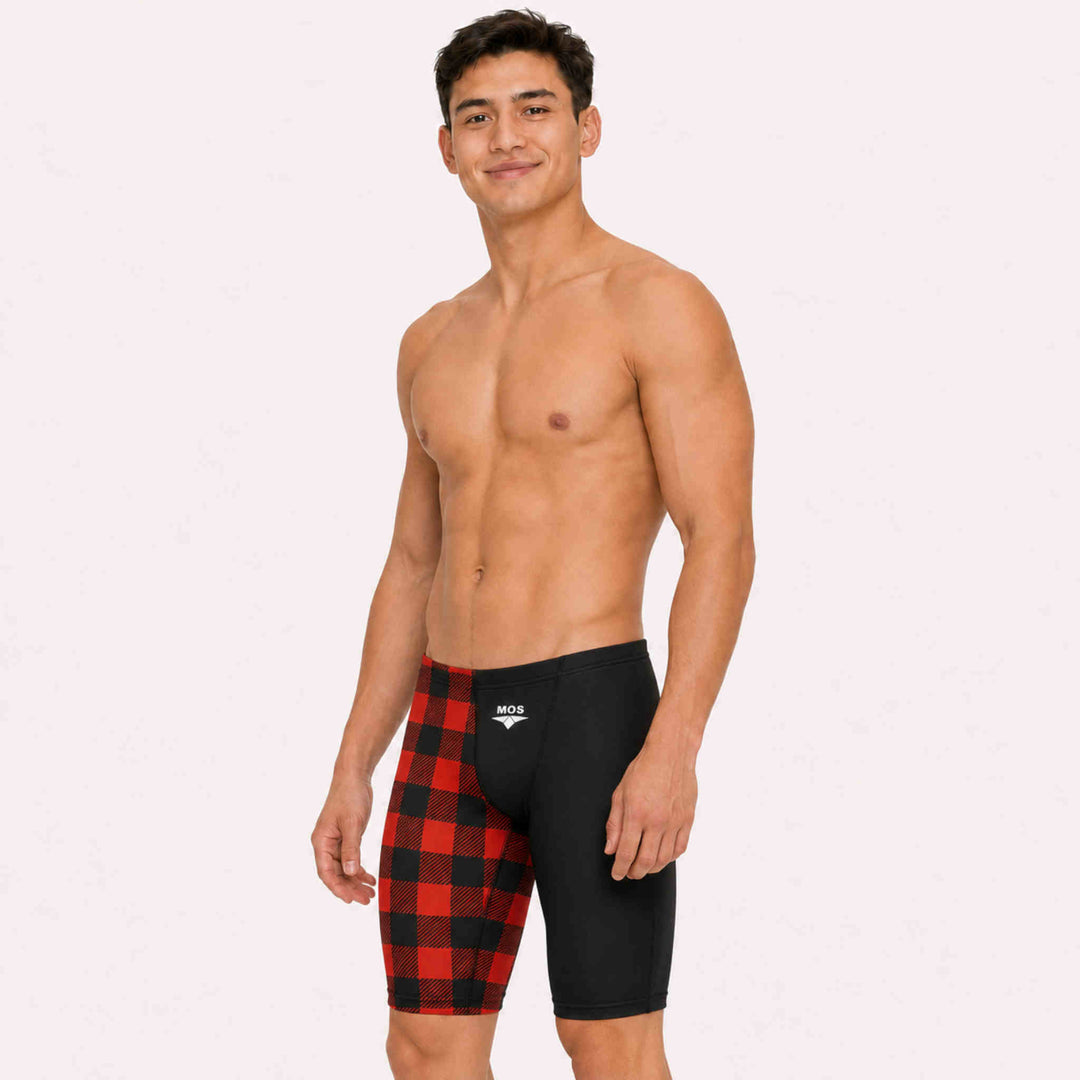 Red Plaid Training Jammers