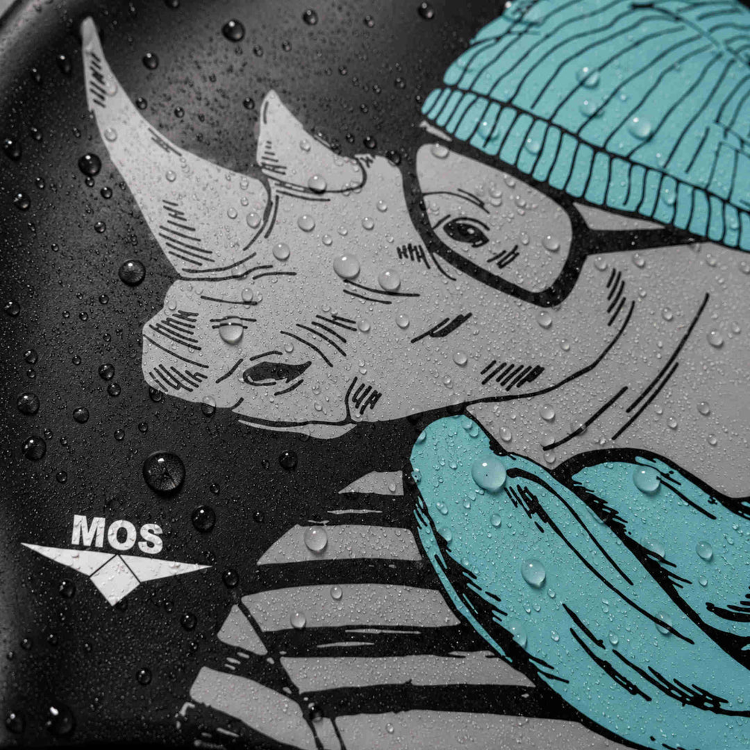 Rhino Man-Swimming Cap