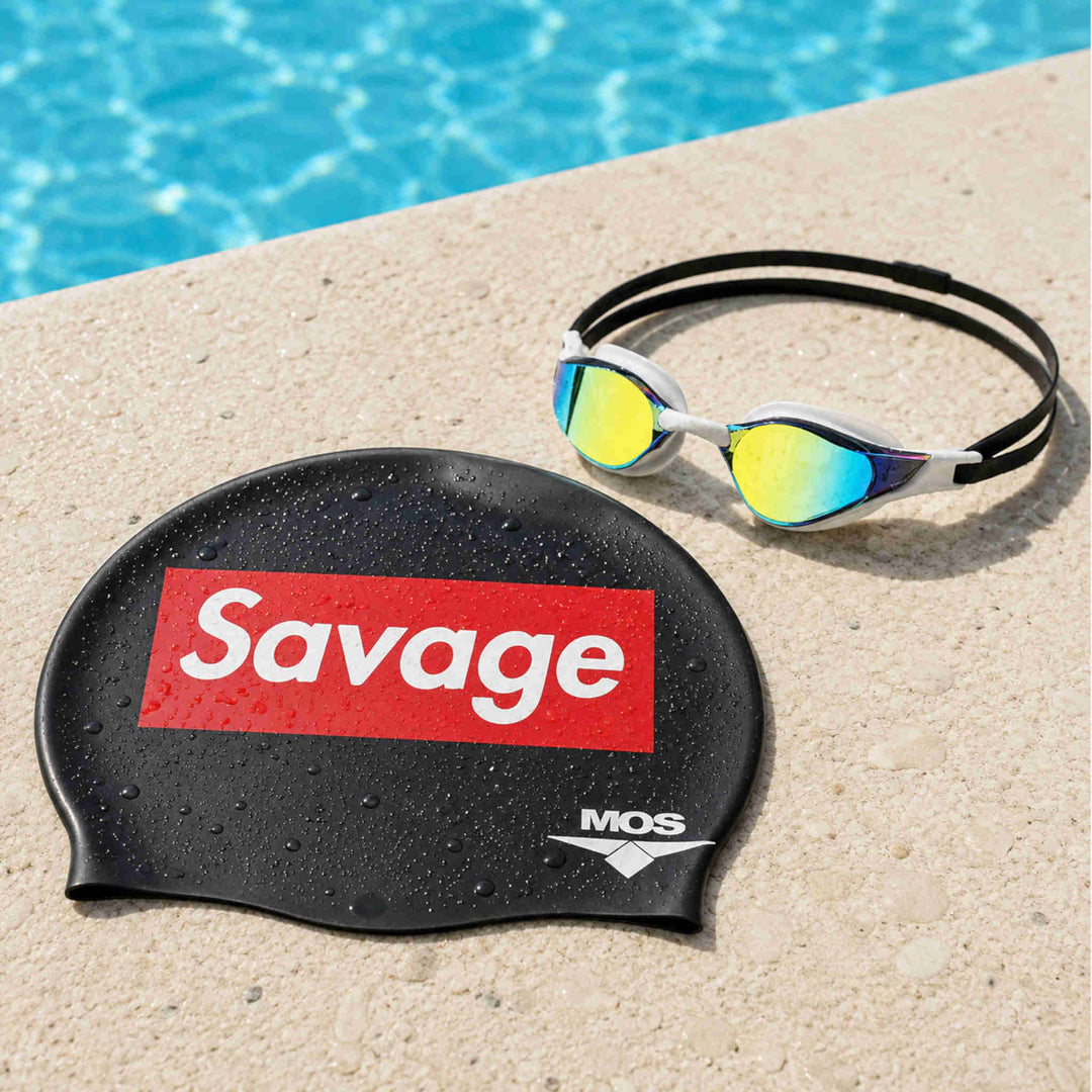Savage-Swimming Cap