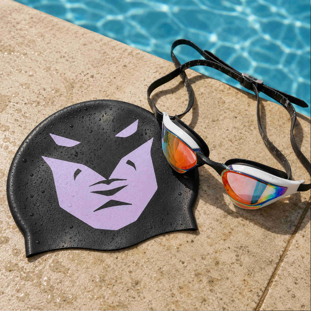 Superhero-Swimming Cap