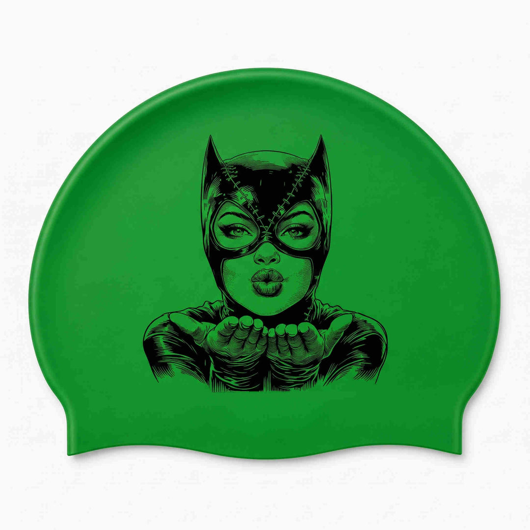 Personalised Swim Cap – Custom Design Super Hero Woman