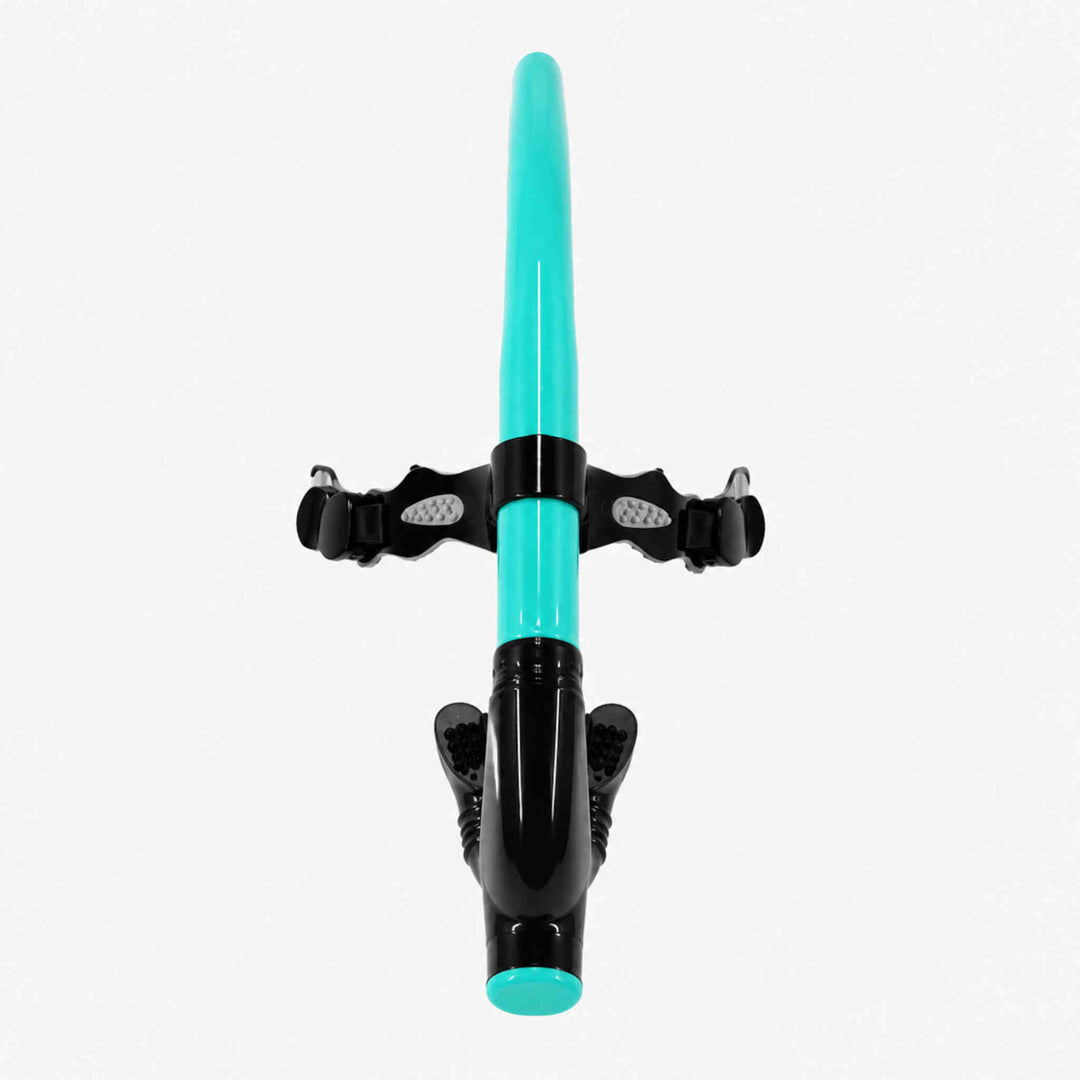 MOS Freestyle Front Snorkel Teal – Personalised Swim Training Snorkel
