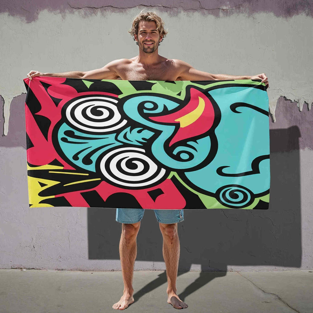 Tiki Microfiber Swimming towel
