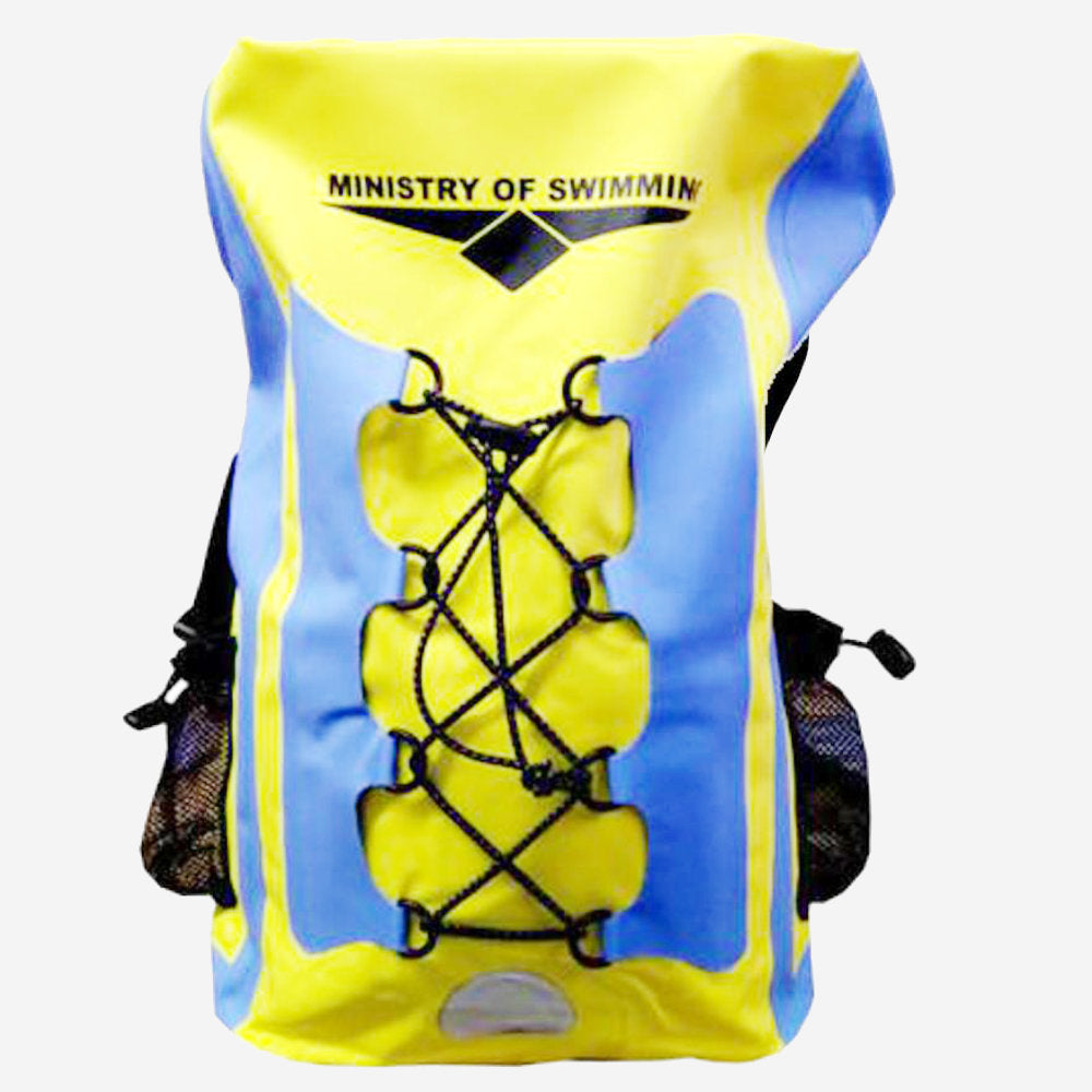 Waterproof Dry bag backpack (Yellow Blue)