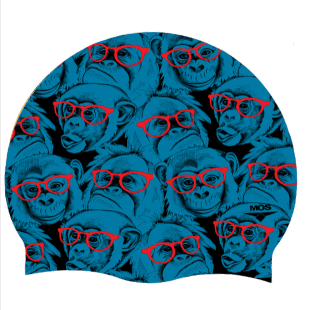 Monkey Friends -Swimming Cap