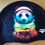 Space Panda-Swimming Cap