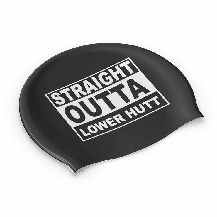 Straight Outta Lower Hutt  -Swimming Cap