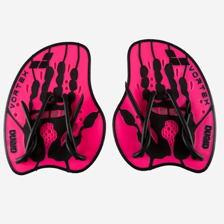 Arena Vortex Hand Paddles Pink