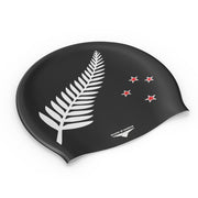 New Zealand Fern-Swimming Cap