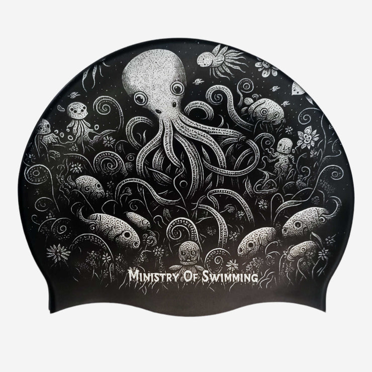 Octopus Family -Swimming Cap