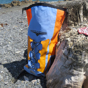 Waterproof Dry bag backpack (Orange Blue) - Ministry Of Swimming