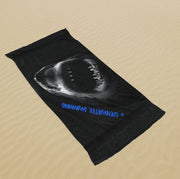 Shark Open Water Microfiber Swimming towel