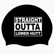 Straight Outta Lower Hutt  -Swimming Cap
