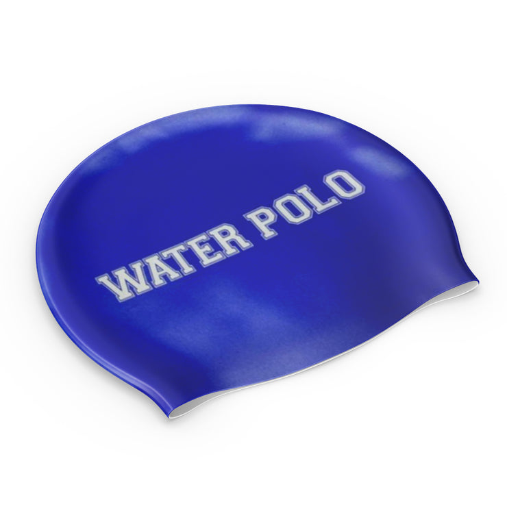 Blue water polo-Swimming Cap